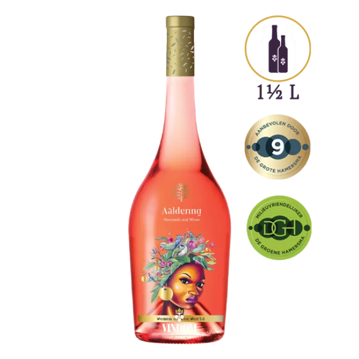 Aaldering Wines, Pinotage Rosé, Women of the World, Magnum 1½ l