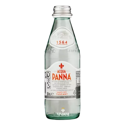 Acqua Panna, Mineraalwater, Glazen Gastro fles, 0,250 l