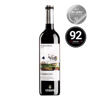 Bodegas La Purísima, Yecla, Consentido, Monastrell, Barrica