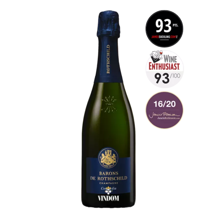 Champagne Barons de Rothschild, 'Concordia', Brut