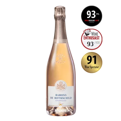 Champagne Barons de Rothschild, Rosé, Brut