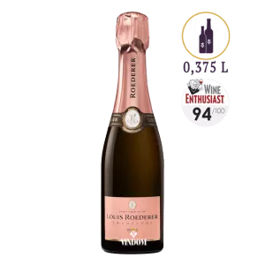 Champagne Louis Roederer, Brut Rosé, Vintage, 2018, (0,375 L)