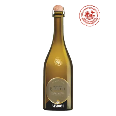 Champagne Romain Billette, Blanc de Noirs "Sur le Bois", Brut Nature