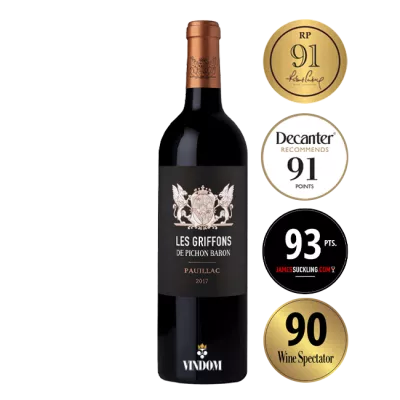 Château Pichon Baron Longueville, Les Griffons de Pichon Baron, Pauillac, 2017