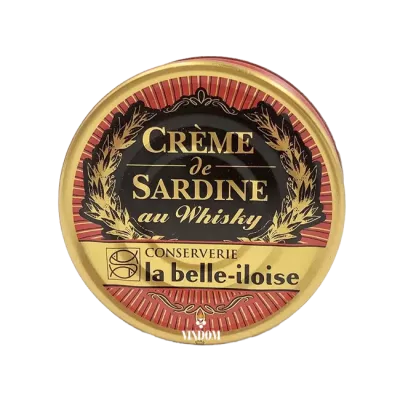 Conserverie La Belle-Iloise, Sardine Crème met Whisky