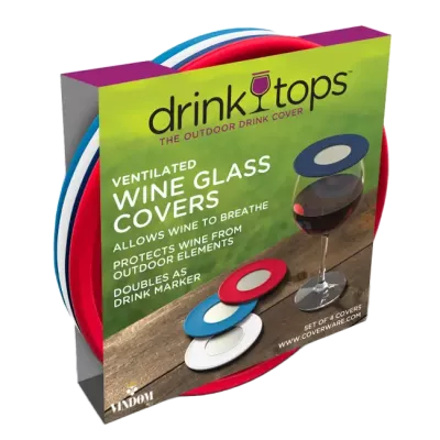 Coverware, Drink Tops, Ventilated Glass Covers, Nautical