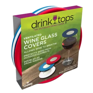 Coverware, Drink Tops, Ventilated Glass Covers, Nautical