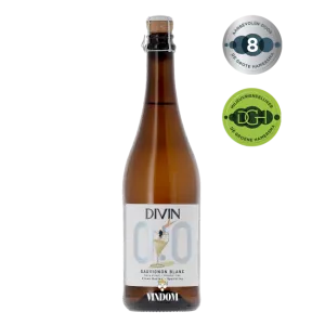 Divin, Sauvignon Blanc, Sparkling, Alcoholvrij