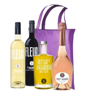 Fleur de l'Amaurige Wijntas, Red, White, Sparkling & Olijfolie