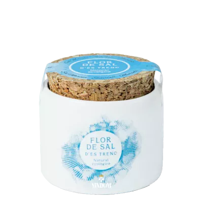 Flor de Sal D'Es Trenc, Flor de Sal Keramiek Natural, Mini