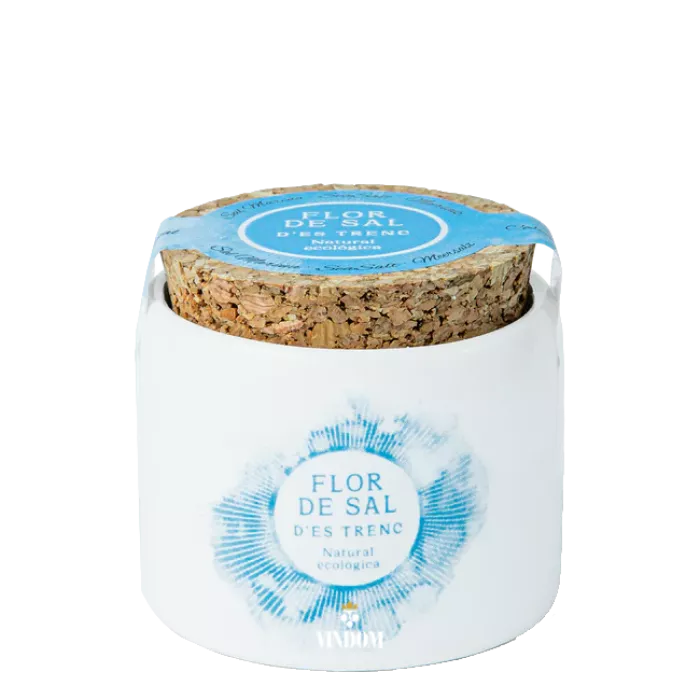 Flor de Sal D'Es Trenc, Flor de Sal Keramiek Natural, Mini