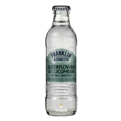 Franklin & Sons, Elderflower & Cucumber Tonic, 0,2 l