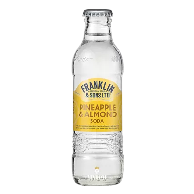 Franklin & Sons, Pineapple & Almond Soda, 0,2 l