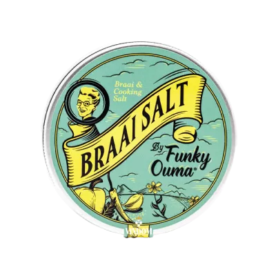 Funky Ouma Braai & Cooking Salt – Travel Tin 90 g