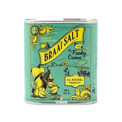 Funky Ouma Braai & Cooking Salt 300 gram