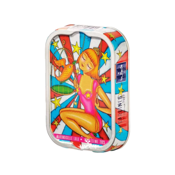 La Perle des Dieux, Mademoiselle Lulu, Sardines Millésimées, 2023