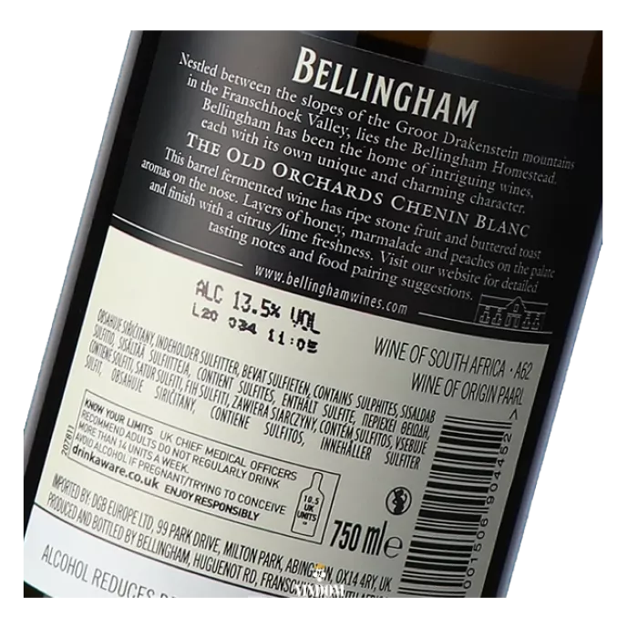 Bellingham, Homestead Series, Old Orchards, Chenin Blanc