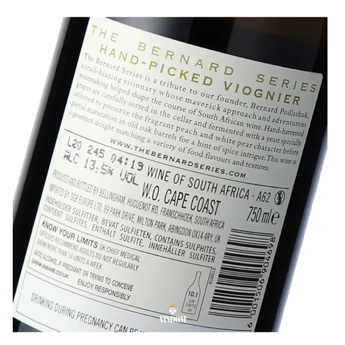 Bellingham, The Bernard Series, Hand Picked Viognier