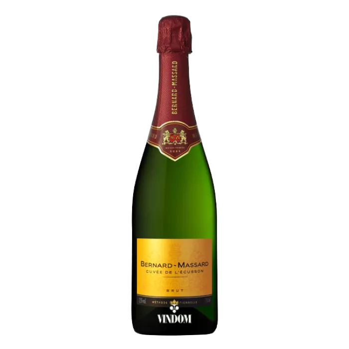 Bernard-Massard, Cuvée de l’Ecusson, Brut + 2 Champagneglazen