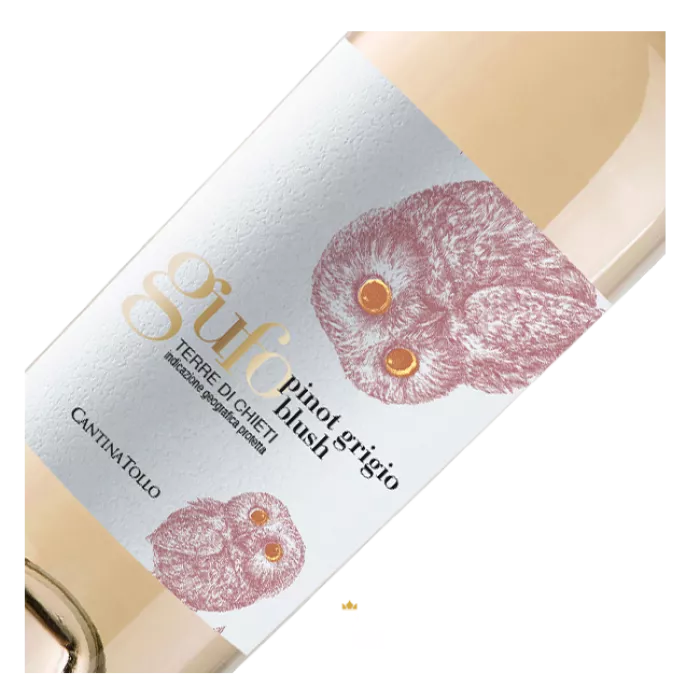 Cantina Tollo, Gufo, Pinot Grigio, Blush