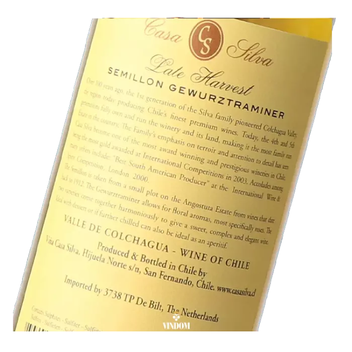 Casa Silva, Late Harvest, Sémillon | Gewürztraminer