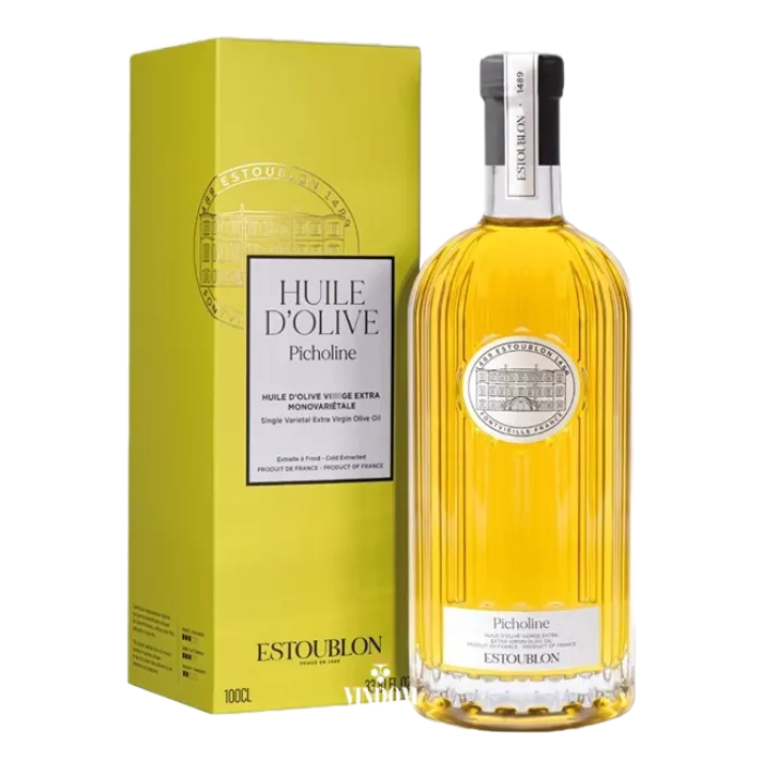 Château d’Estoublon, Picholine, Extra Vierge, Olijfolie, Grand Format, 1 l