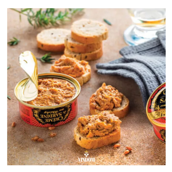 Conserverie La Belle-Iloise, Sardine Crème met Whisky