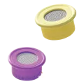 Coverware, Drink Tops, Ventilated Bottle Covers, Geel/Paars