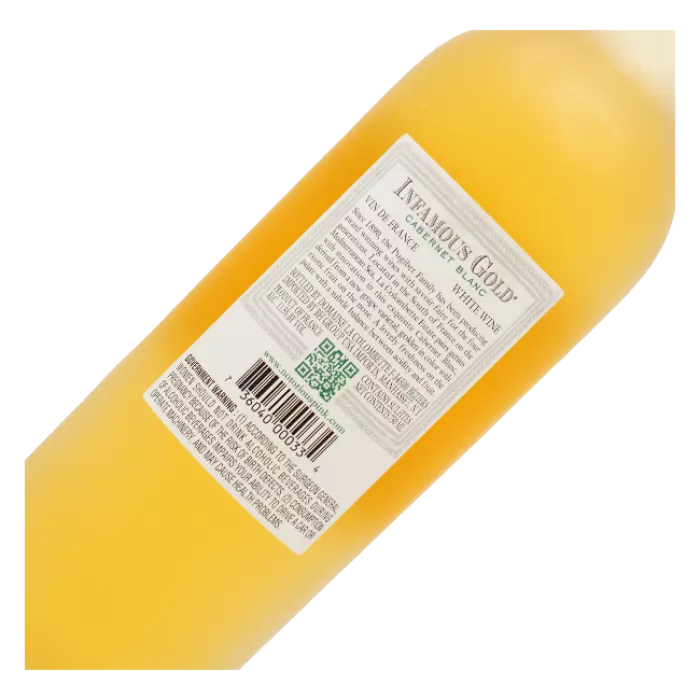 Infamous Gold, Cabernet Blanc, 2024