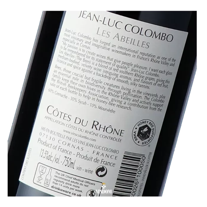 Jean-Luc Colombo, Côtes du Rhône, Les Abeilles, Red