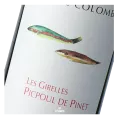 Jean-Luc Colombo, Les Girelles, Picpoul de Pinet