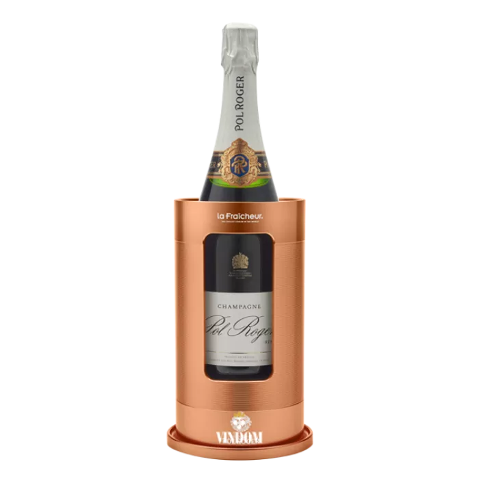 La Fraîcheur, Grand Cru, Koper, Wijnkoeler, met 2 GRATIS Cool Pucks