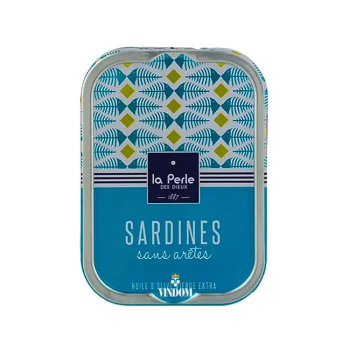 La Perle des Dieux, Sardines in extra Vergine Olijfolie zonder Graat