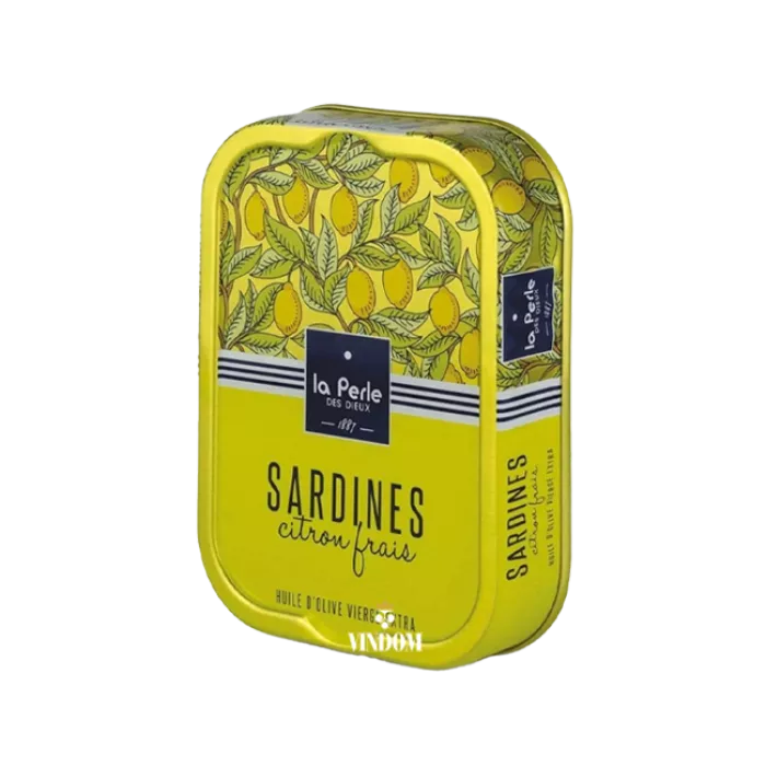 La Perle des Dieux, Sardines Citron Frais