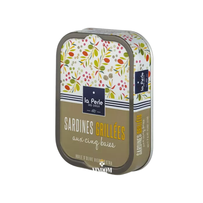 La Perle des Dieux, Sardines Grillées aux Cinq Baies