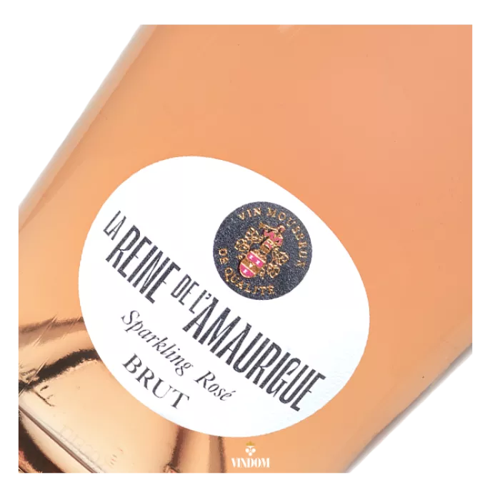La Reine de l'Amaurigue, Sparkling Rosé, Brut