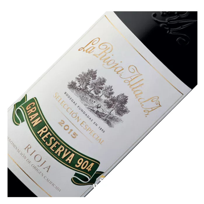 La Rioja Alta, Rioja Gran Reserva '904', Seleccion Especial, 2015