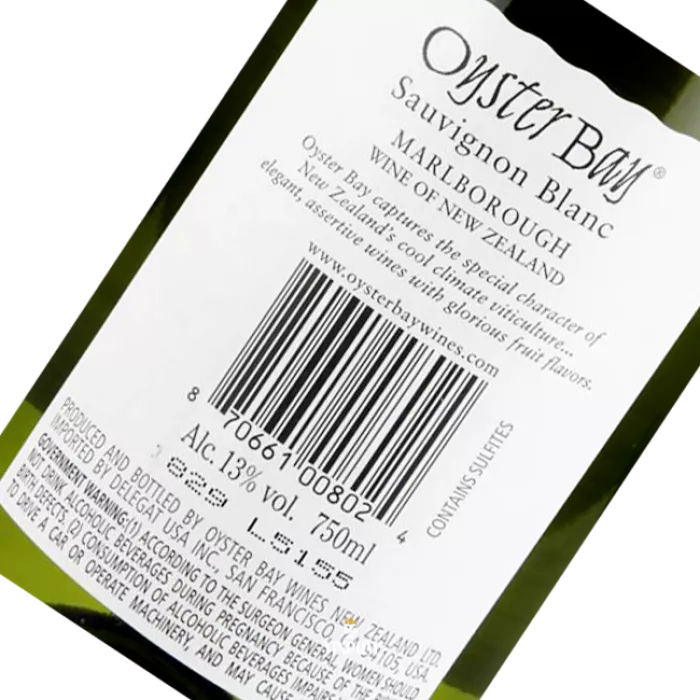 Oyster Bay, Marlborough, Sauvignon Blanc