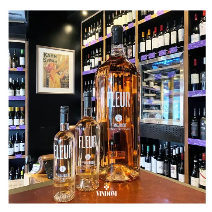 Fleur de l’Amaurigue, Rosé, Provence, Nebukadnezar 15 liter