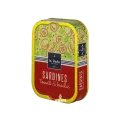 La Perle des Dieux Sardines met Tomaat en Basilicum