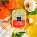 La Perle des Dieux Sardines met Tomaat en Basilicum