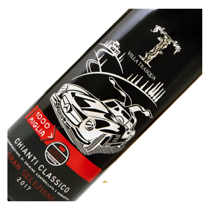 Villa Trasqua, Trasgaia, Mille Miglia 2021, Chianti Classico DOCG Gran Selezione, 2017