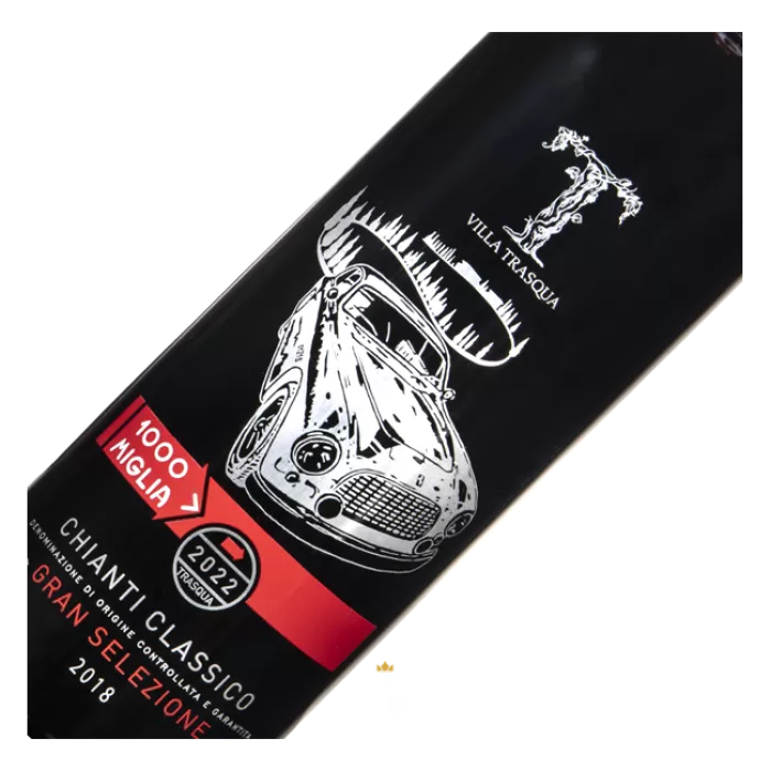 Villa Trasqua, Trasgaia, Mille Miglia 2022, Chianti Classico DOCG Gran Selezione, 2018