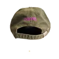 Vindom, Washed Cotton Cap, Donkergroen