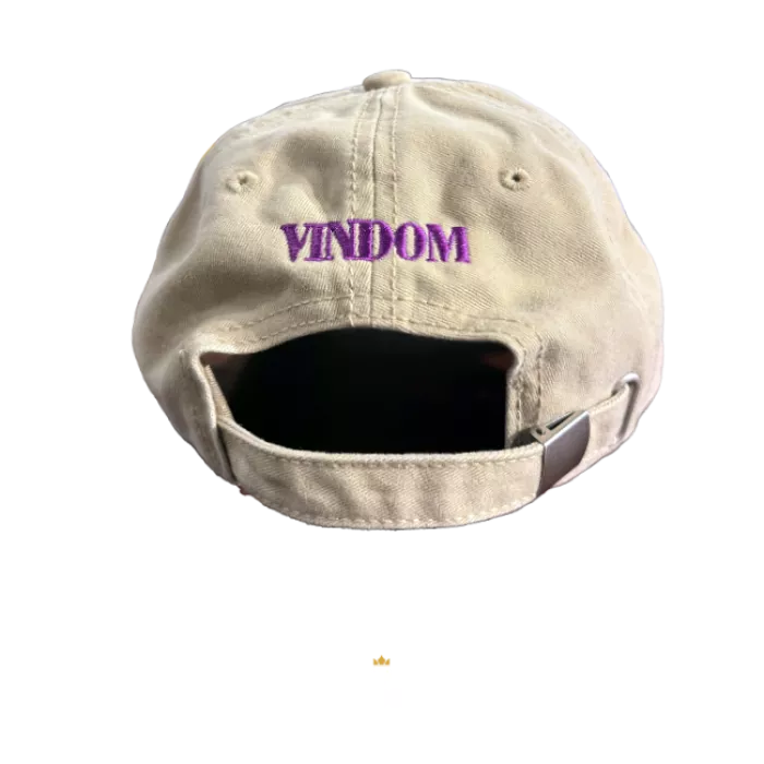 Vindom, Washed Cotton Cap, Khaki