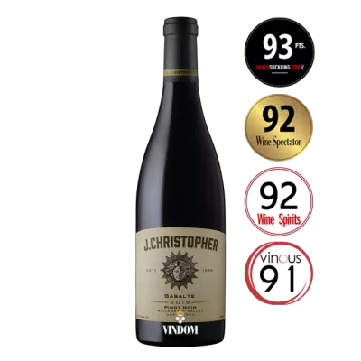 J. Christopher Winery, Basalte, Pinot Noir, 2018