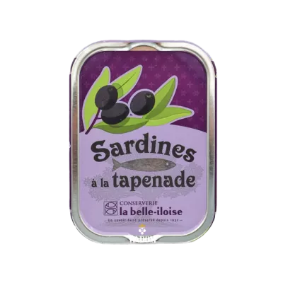 Conserverie La Belle-Iloise, Sardines in de Tapenade