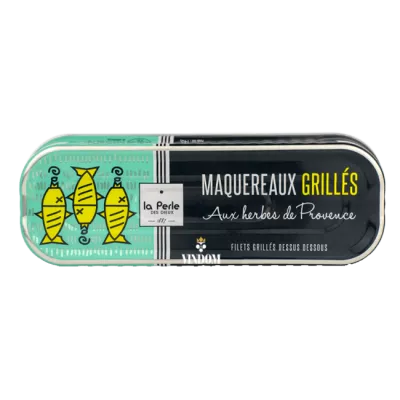 La Perle des Dieux, Gegrilde Makreelfilet met Provençaalse Kruiden