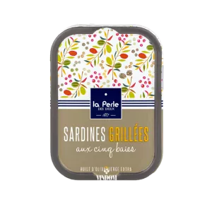 La Perle des Dieux, Sardines Grillées aux Cinq Baies