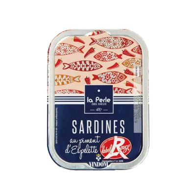 La Perle des Dieux, Sardines met Piment d’Espelette